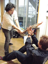 白羽取り