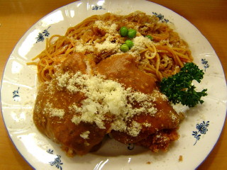 ナポリタンデラックスチリカツ