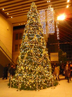 クリスマスツリー デートスポット 東京 丸の内MYPLAZA