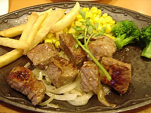 デニーズ・ひとくちロースステーキ