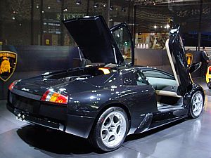 2003年モーターショー・ランボルギーニムルシェラゴ・ガヤルド