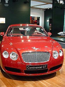 2003年モーターショー・ベントレーコンチネンタルＧＴ