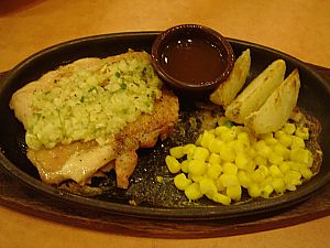 若鶏のディアボラ風