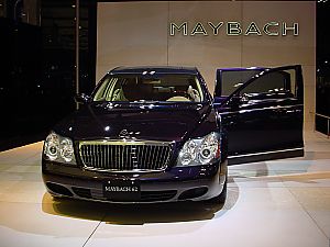 2003年モーターショー・マイバッハ