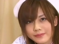 【エロ動画】神谷姫、淫乱美人ナース姿で隠語連発セックス
