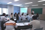 講演中♪
