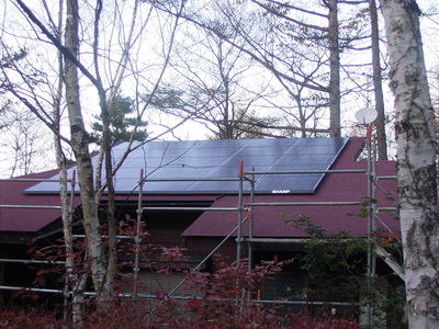 20091104太陽光発電完成1
