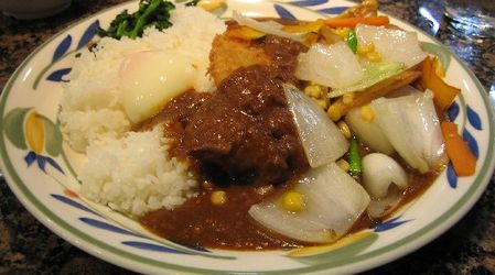 早く、く、くれ、カレー!