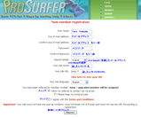 【PROSurfer】登録方法