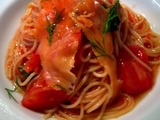 OSTERIA YUCCA ¥µ¡¼¥â¥ó¤È¥È¥Þ¥È¤ÎÎäÀ½¥Ñ¥¹¥¿