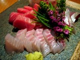 心米 刺身盛り合せ