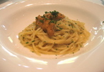 マンジャ ペッシェ ウニパスタ