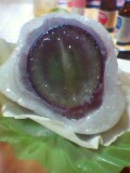 葡萄大福の断面なり