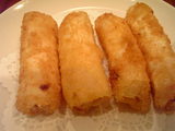 えびとパイナップル包み揚げ