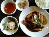 バーミヤン酢豚定食