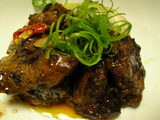 一の船入豚肉ブラックビーンズ