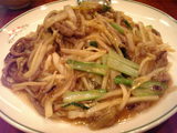 牛肉入り焼きそば