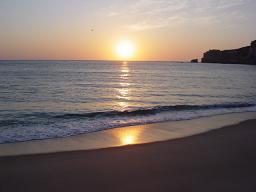 夕日