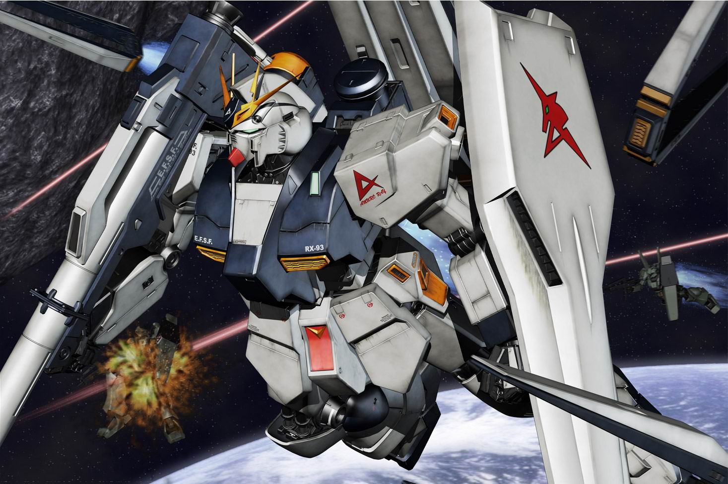 機動戦士ガンダム 逆襲のシャア Nガンダム ガンダム ロボットの 歴代ガンダム総出撃 壁紙 まとめ メカ Gundam Naver まとめ