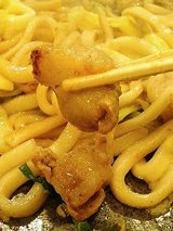 かえちゃん ホルモン焼きうどん(750円)2