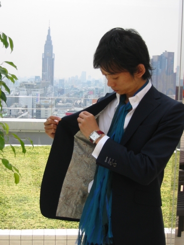 オーダースーツの裏地コレクション
