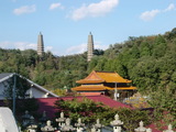 天安門と展望台
