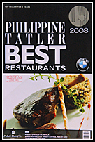 book best restaurant 2008