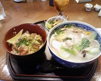 Wハーフランチ
