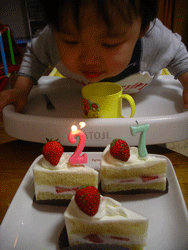 誕生日ケーキ