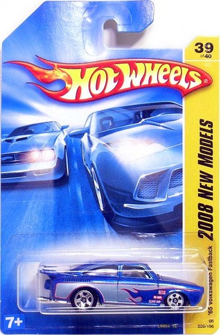 Hot WHeeLs/ホットウィール 2008 NEW MODELS #039 '65 Volkswagen Fastback