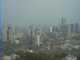96年頃の上海・静安寺付近(右奥に見えるのはポートマン)