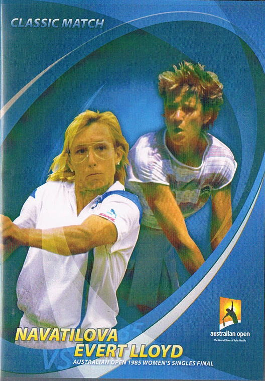 輸入DVDのインポート・ファイブ:全豪オープン1985年決勝 マルチナ <b>...</b>