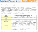 トレイダーズ証券口座開設キャンペーン