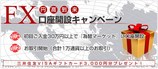 新東京シティ証券為替マーケット口座開設キャンペーン
