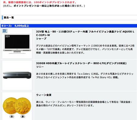 北辰物産D-station口座開設プレゼントキャンペーン