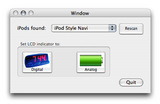 iPodBatteryIndicator Dialog