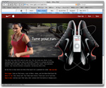 Nike+Apple Site
