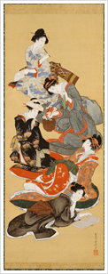 五美人図