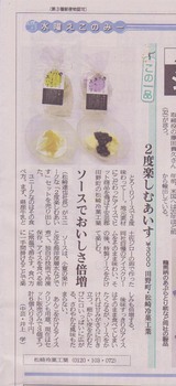 高知新聞記事20091111とろりアイス小