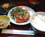 新橋銀水 日替り 和風チキンカツ