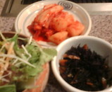 新橋 焼肉 草の家 キムチ