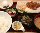 Ton-Sai 銀座店 黒豚しょうが焼定食