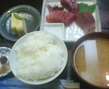 新橋 美登呂 刺身定食