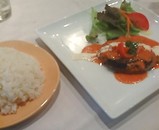 銀座 スペイン料理 マニャーナ タワワ スペイン風ハンバーグ
