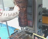 新橋 アフリカンフェア ビーフケバブ