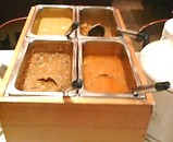 ナタラジ 銀座店 カレービュッフェ カレー4種