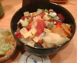 銀座 すし割烹 珠庵 ばらちらし 味噌汁