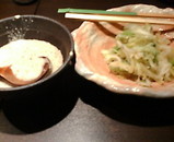 火楽(からく) 新橋店 自然薯と浅漬け