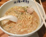 味の時計台 新橋店 味噌ラーメン 中盤