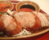 海南鶏飯 汐留店 シンガポールチキンライス 揚げ